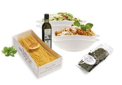 Pasta-Set für 4 Personen mit Tajarin und Olivenöl